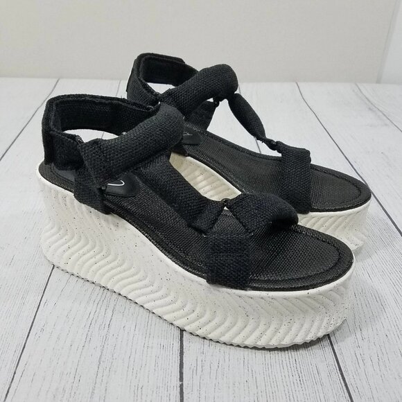 Circus NY by Sam Edelman Venus Platform Wedge Sandals Womens sz 9.5 - Picture 1 of 7